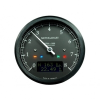 Compte Tour Motogadget Motoscope Tacho Chronoclassic Dark 14000  trs/min 