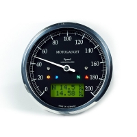 Compteur de Vitesse Motogadget Motoscope Chronoclassic Speedo Dark 