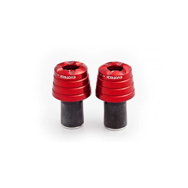 EMBOUTS DE GUIDON UNIVERSEL EVOTECH - Couleur : Orange