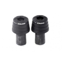 EMBOUTS DE GUIDON UNIVERSEL EVOTECH - Couleur : Orange