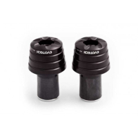 EMBOUTS DE GUIDON UNIVERSEL EVOTECH - Couleur : Orange