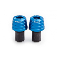 EMBOUTS DE GUIDON UNIVERSEL EVOTECH - Couleur : Orange