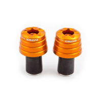 EMBOUTS DE GUIDON UNIVERSEL EVOTECH - Couleur : Orange