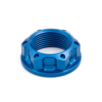ECROU D AXE DE ROUE ARRIERE / ROUE AVANT EVOTECH - Couleur : TITANE
