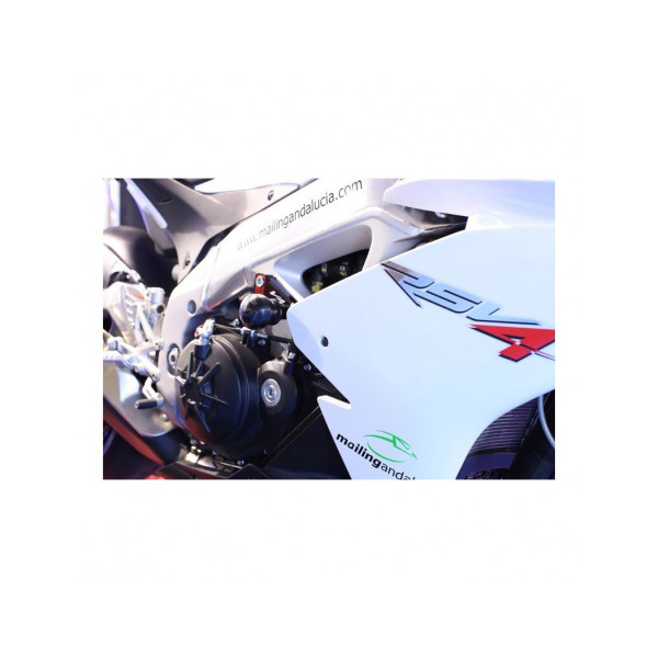APRILIA RSV4 FACTORY KIT VISSERIE CARENAGE - Couleur : NOIR