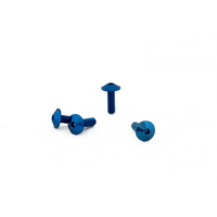 HONDA / KAWA / KTM / SUZ / TRIUMPH / YAM KIT VISSERIE BULLE EVOTECH - Couleur : BLEU