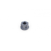 ECROU D AXE DE BRAS OSCILLANT / ROUE ARRIERE / ROUE AVANT EVOTECH - Couleur : SILVER