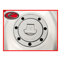 KAWASAKI KIT VISSERIE TRAPPE A ESSENCE EVOTECH - Couleur : ROUGE