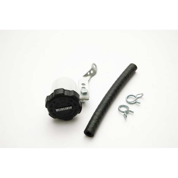 KIT RESERVOIR DE FLUIDE 45ML AVEC DURITE ET FIXATION INOX ET CLAMP