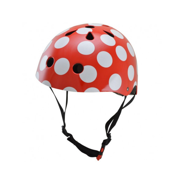 CASQUE RED AND DOTTY - Taille : S