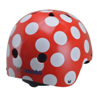 CASQUE RED AND DOTTY - Taille : S