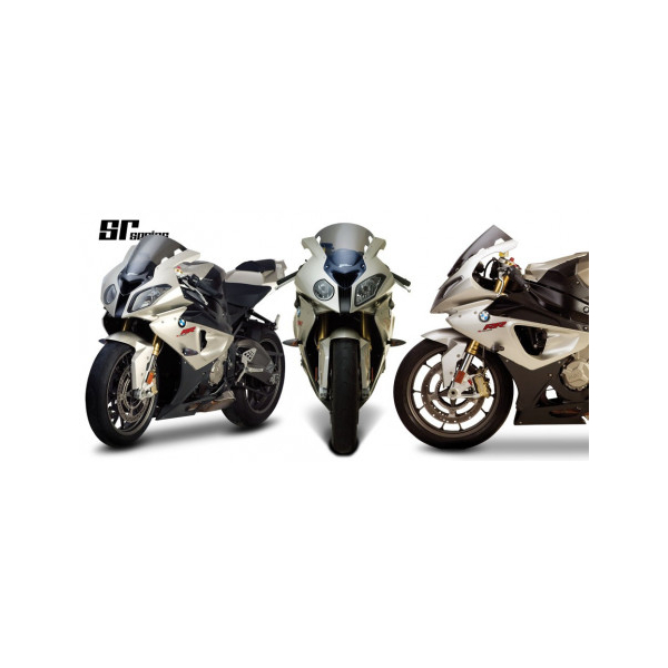 BMW HP4 et S1000RR Bulle BMW - Couleur : FUMÉ CLAIR