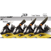 Bulle sport touring ZG BMW K1200 - 1300 S Taller Profile - Couleur : FUMÉ CLAIR