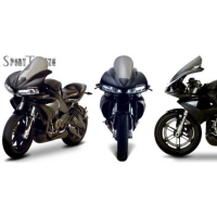 Bulle sport touring ZG Buell 1125R - Couleur : TRANSPARENT 