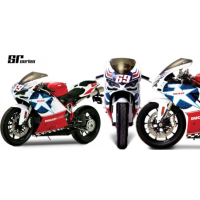 Bulle Ducati 1098 - S - R- BAYLISS Tricolore - 848 - Nicky Hayden - 1198 - S - Couleur : TRANSPARENT