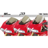 Bulle Ducati 748 - R - S - 998R - 998S - 998 - Final Edition - 916 - 955 - 996 - Couleur : FUMÉ FONCÉ 