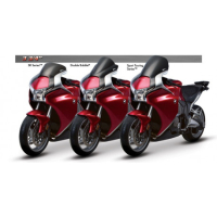 Bulle Honda VFR 1200 F - Couleur : FUMÉ CLAIR