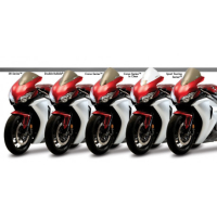 Bulle double courbure Honda CBR 1000RR - ABS - Couleur : FUMÉ CLAIR