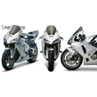 Bulle sport touring ZG Honda CBR 600RR - Couleur : TRANSPARENT