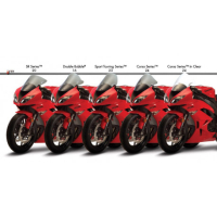 Bulle double courbure Kawasaki ZX-10R - ZX6R - Couleur : TRANSPARENT