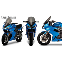 Bulle sport touring ZG Kawasaki Ninja 650R - Couleur : FUMÉ CLAIR