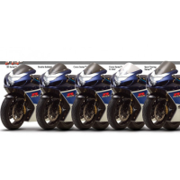 Bulle Suzuki GSXR 600 - 750 - Couleur : FUMÉ CLAIR