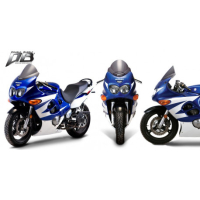 Bulle double courbure Suzuki Katana 600-750 - Couleur : TRANSPARENT 