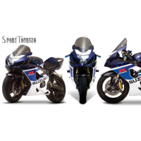 Bulle sport touring ZG Suzuki GSXR 600 - 750 - Couleur : FUMÉ CLAIR