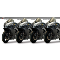 Bulle sport touring ZG Suzuki GSXR 600 - 750 - Couleur : TRANSPARENT