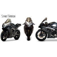 Bulle sport touring ZG Suzuki GSXR 600 - 750 - Couleur : FUMÉ CLAIR