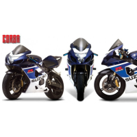 Bulle Suzuki GSXR 600 - 750 - Couleur : FUMÉE CLAIR 