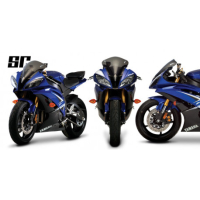 Bulle Yamaha YZF-R6 - Couleur : TRANSPARENT