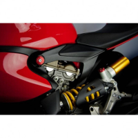 KIT BOUCHON DE CADRE DUCATI PANIGALE 1199 - Couleur : TITANE