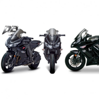 Bulle double courbure coloree pour Kawasaki Z 1000 SX - Ninja 1000 - Couleur : VERT FLUORESCENT