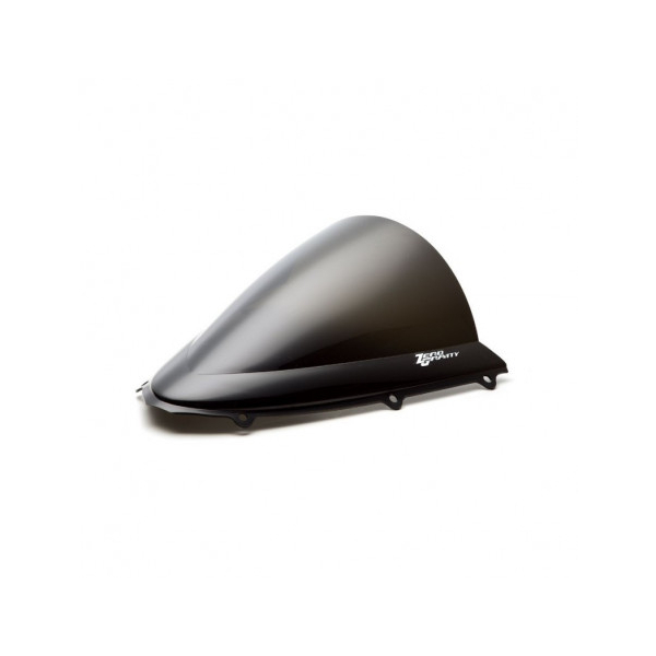 Bulle double courbure coloree pour Kawasaki ZX-14 - ZZR 1400 - Couleur : VERT TRANSLUCIDE