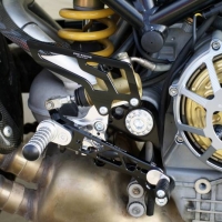Commandes Reculées Ergal Pour Monoposto Cnc Racing Ducati Monster S2R S4R S4RS 
