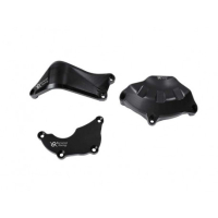 YAMAHA R6 KIT PROTECTION CARTER COTE GAUCHE ET DROIT ALU TAILLE MASSE BONAMICI - Couleur : VERT 