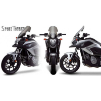 Bulle sport touring ZG Honda NC 700 X - NC 750 X - S - Couleur : FUMÉ CLAIR