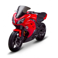 Bulle Kawasaki Ninja 650R - Couleur : TRANSPARENT