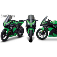 Bulle sport touring ZG Kawasaki Ninja 250R et 300R - Couleur : TRANSPARENT