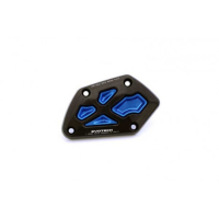 BMW NINE T / R1200GS / R1200R COUVERCLE DE MAITRE CYLINDRE DE FREIN AVANT EVOTEC - Couleur : BLEU