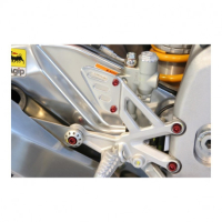 APRILIA TUONO V4 KIT VISSERIE CADRE - Couleur : ROUGE 