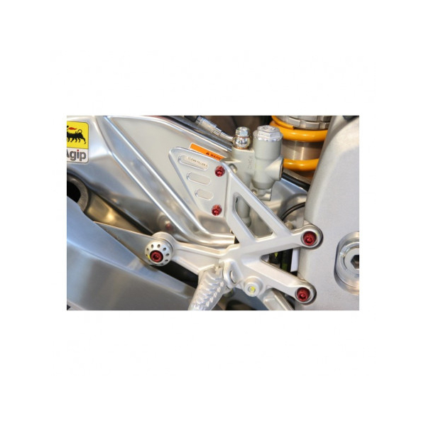 APRILIA TUONO V4 KIT VISSERIE CADRE - Couleur : ROUGE