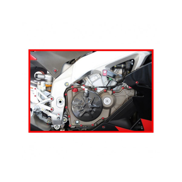 YAMAHA FZ8 KIT VISSERIE MOTEUR EVOTECH - Couleur : OR