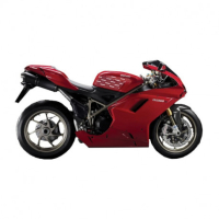 Adhésif de réservoir Stompgrip Ducati 848 2008-2013 - Couleur : NOIR