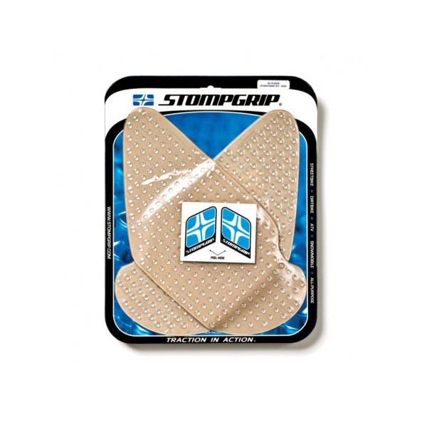 Grips De Reservoir Stompgrip Kawasaki Zx 6 R - Couleur : TRANSPARENT