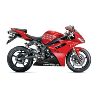 Grips De Reservoir Stompgrip Triumph Daytona 675 - Couleur : TRANSPARENT