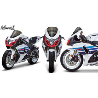 Bulle SUZUKI GSXR 1000 MARC 1 - Couleur : FUMÉE CLAIR