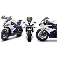 Bulle TRIUMPH DAYTONA 675 MARC 1 - Couleur : TRANSPARENT