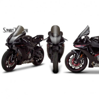 Bulle sport touring ZG Yamaha YZF R1 - LE - Couleur : TRANSPARENT